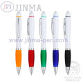 Colorful Logo Plastic Ball Pen Jm-D04A with LED